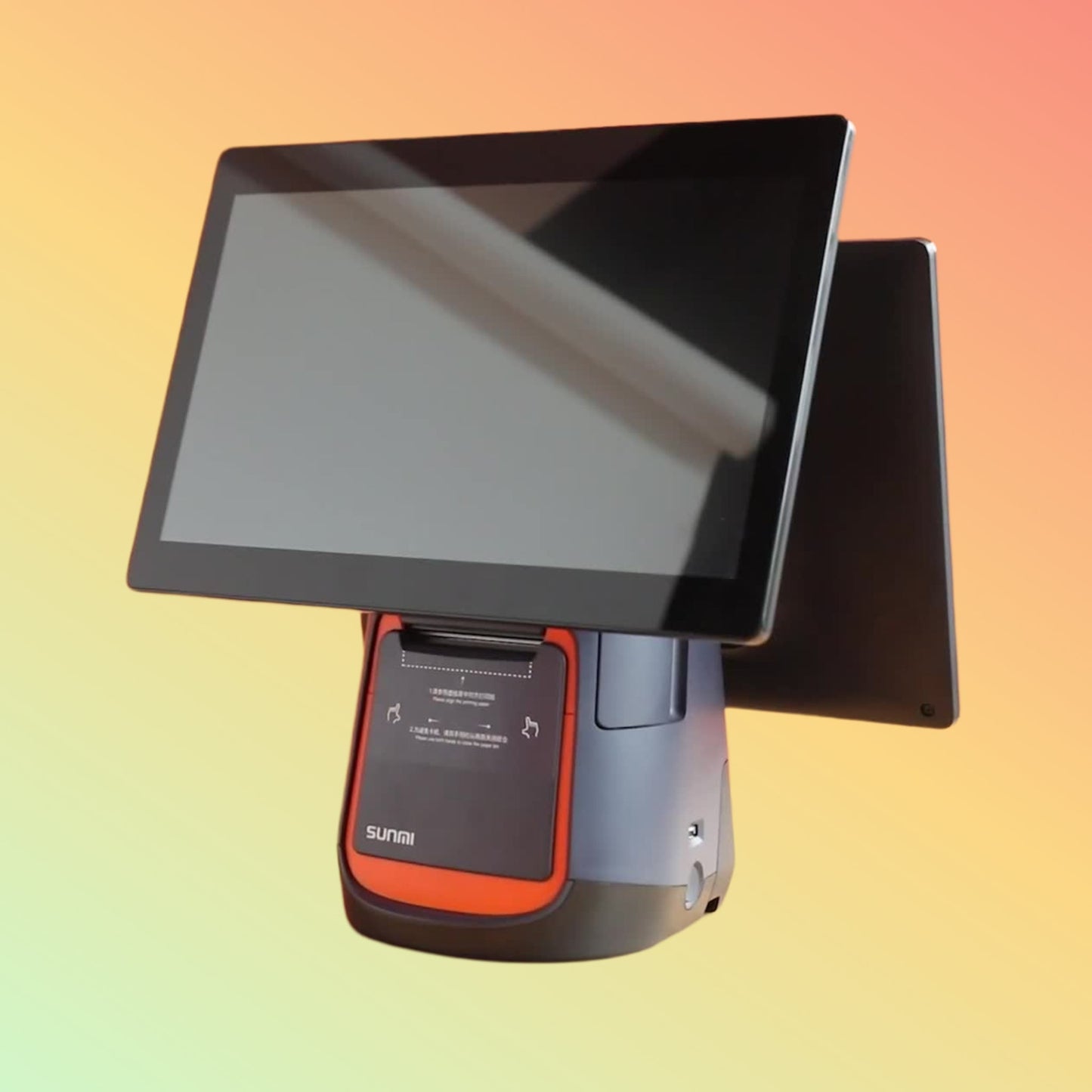 SUNMI L1523 POS SYSTEM DUAL DISPLAY WITH PRINTER