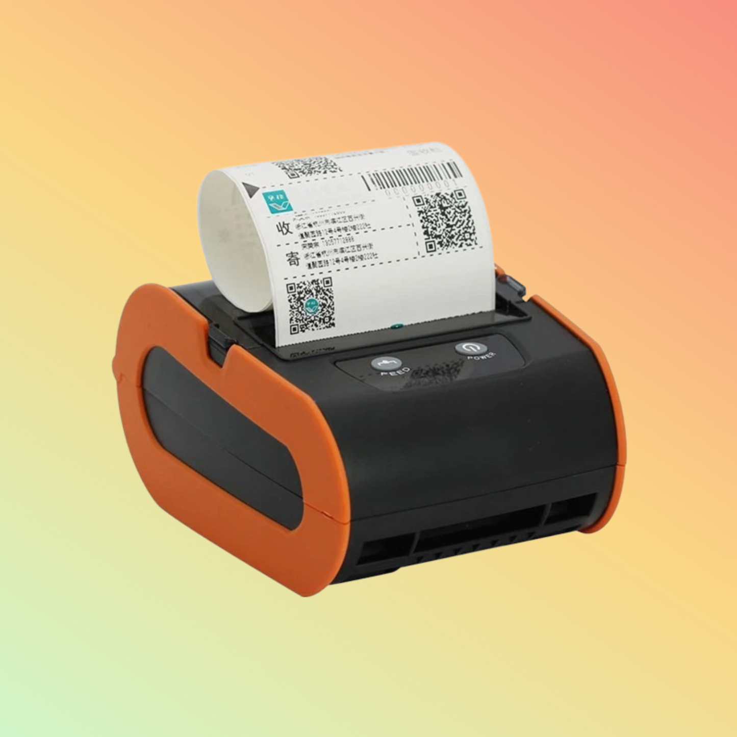 P80D Handheld Portable Printer Receipt Printer