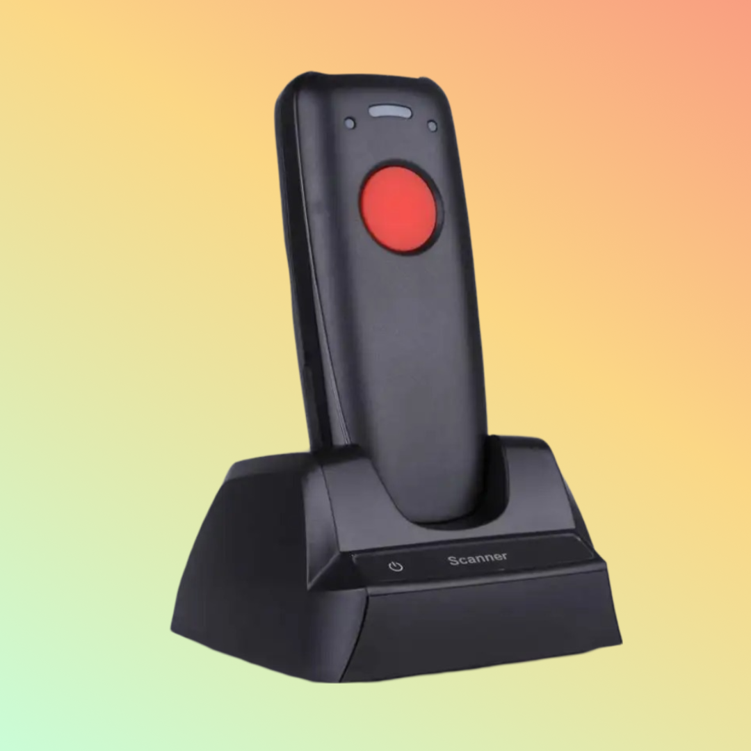 Scanhero 1092BT Wireless Barcode Scanner in Black
