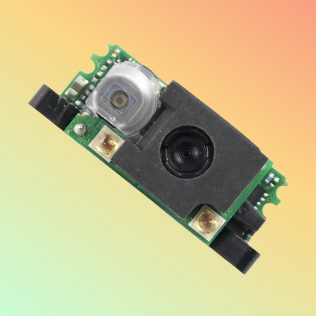 "N5680 barcode scanner module with 12-pin Molex and USB connectivity options.