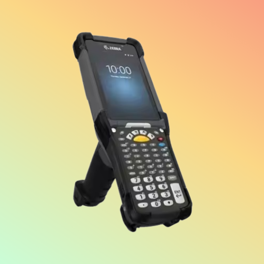 MC9300 Mobile Computer Showing Barcode Scanning in Warehouse
