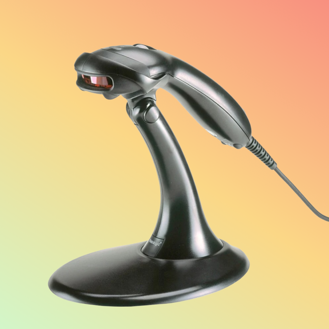 "Honeywell MS 9520 Barcode Scanner with USB Interface in Black"
