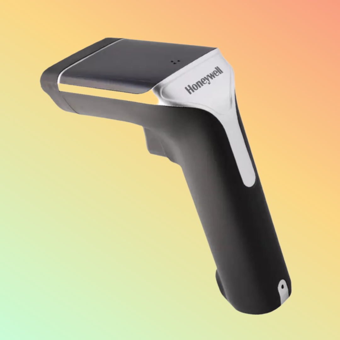  In Use in Retail: "OH4502 barcode scanner used at retail checkout for quick 1D and 2D barcode scanning."