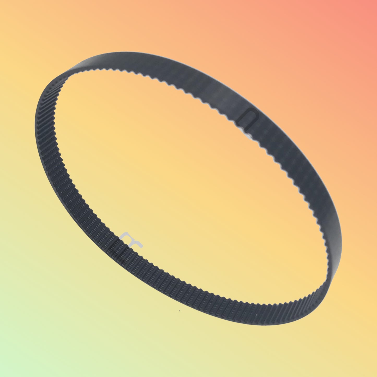 "Replacement 77397M main drive belt for Zebra printers, compatible with 300/600 dpi models."