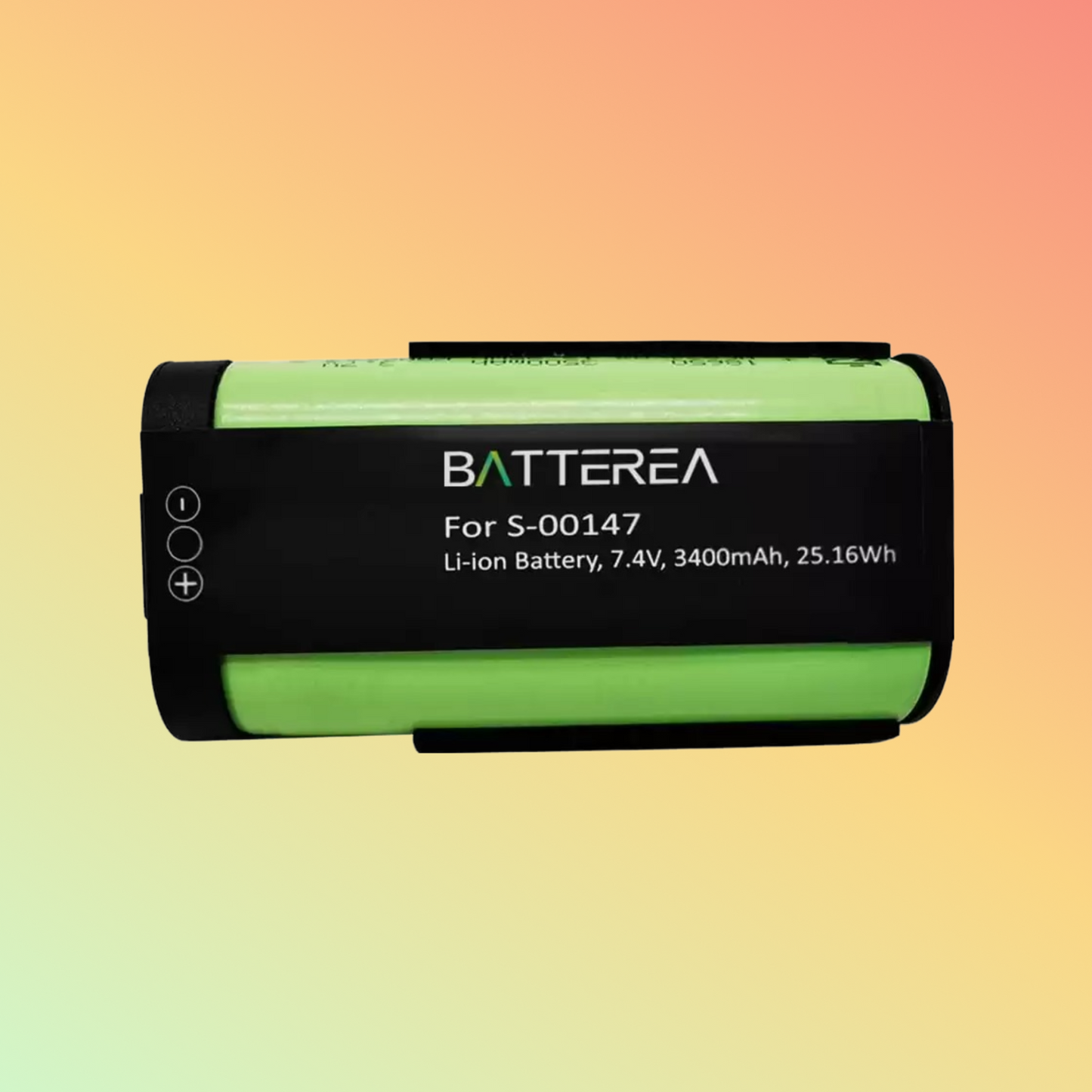 Batterea battery for Logitech UE MegaBoom, S-00147, Li-Ion 3400mAh 7.4V