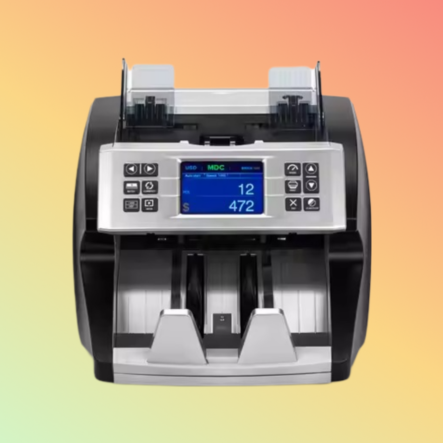 NUMEN 4.3 Inch TFT Touch Screen Money Counter Machine Note Sorting Small Automatic Machine with MG Detection