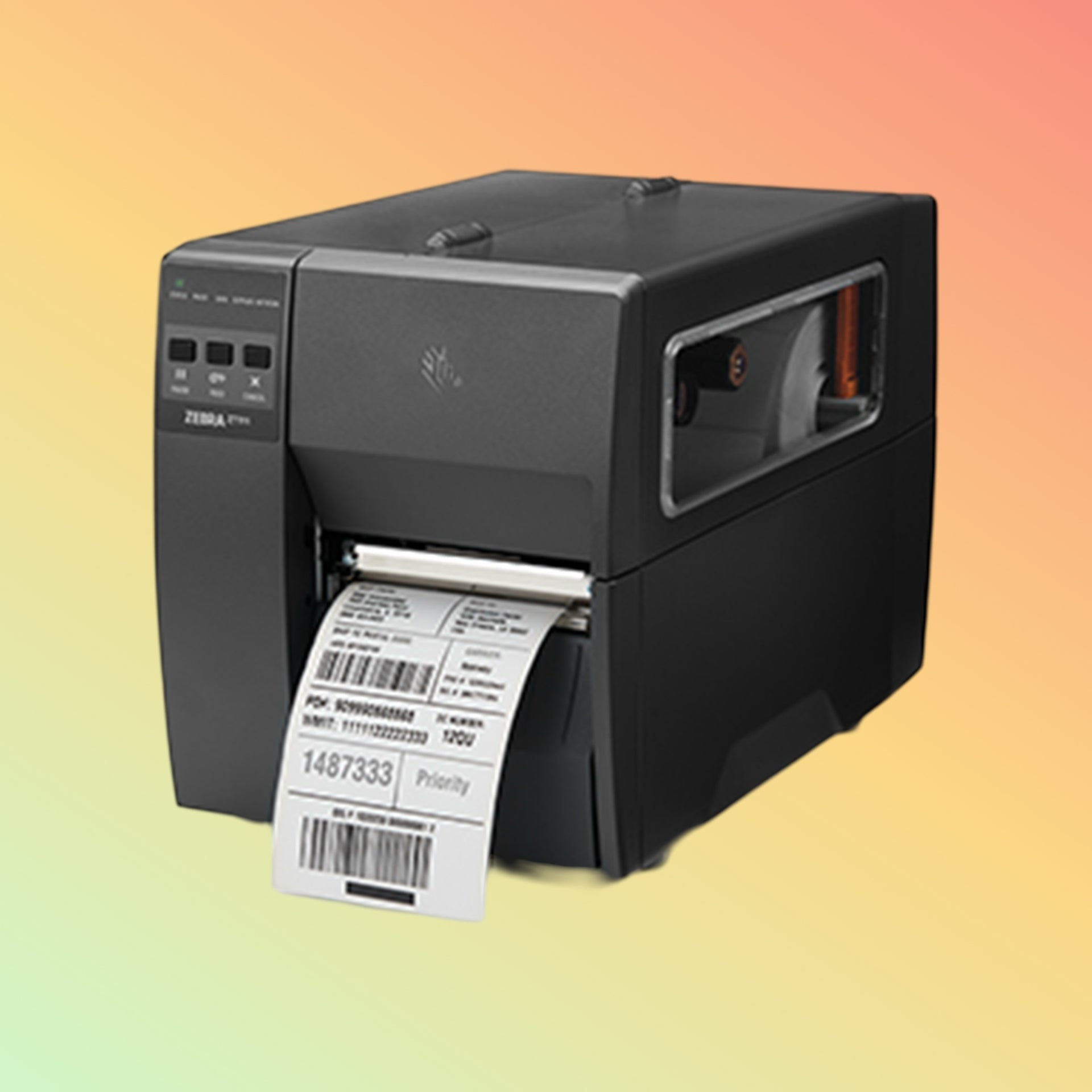 alt="Zebra ZT111 Durable Thermal Transfer Printer for Warehouse Use"