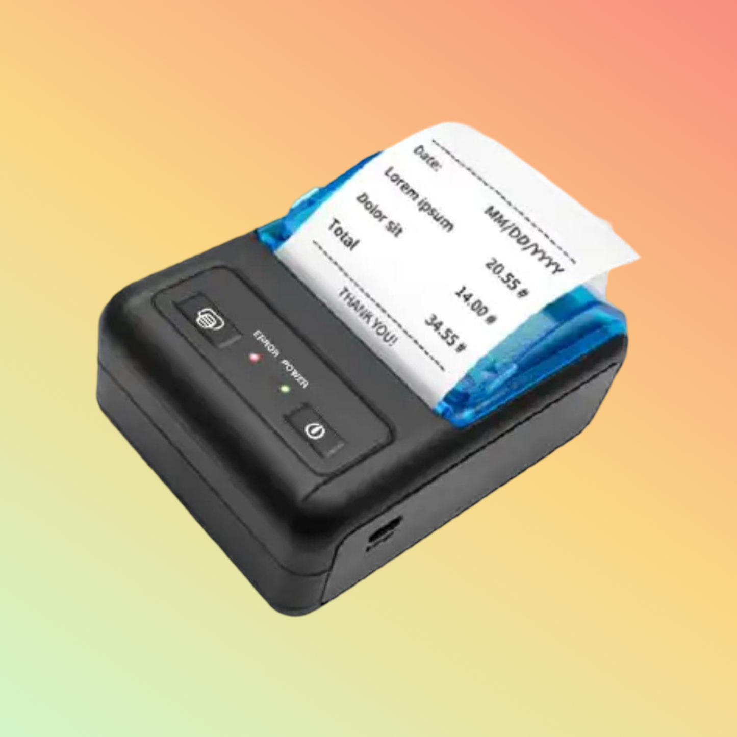 Mobile Printer - Postech PT-R110 Bluetooth Mobile