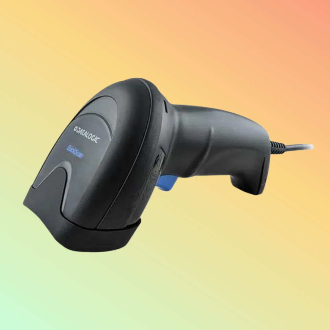 Omnidirectional Barcode Scanner Capturing 1D and 2D Codes
