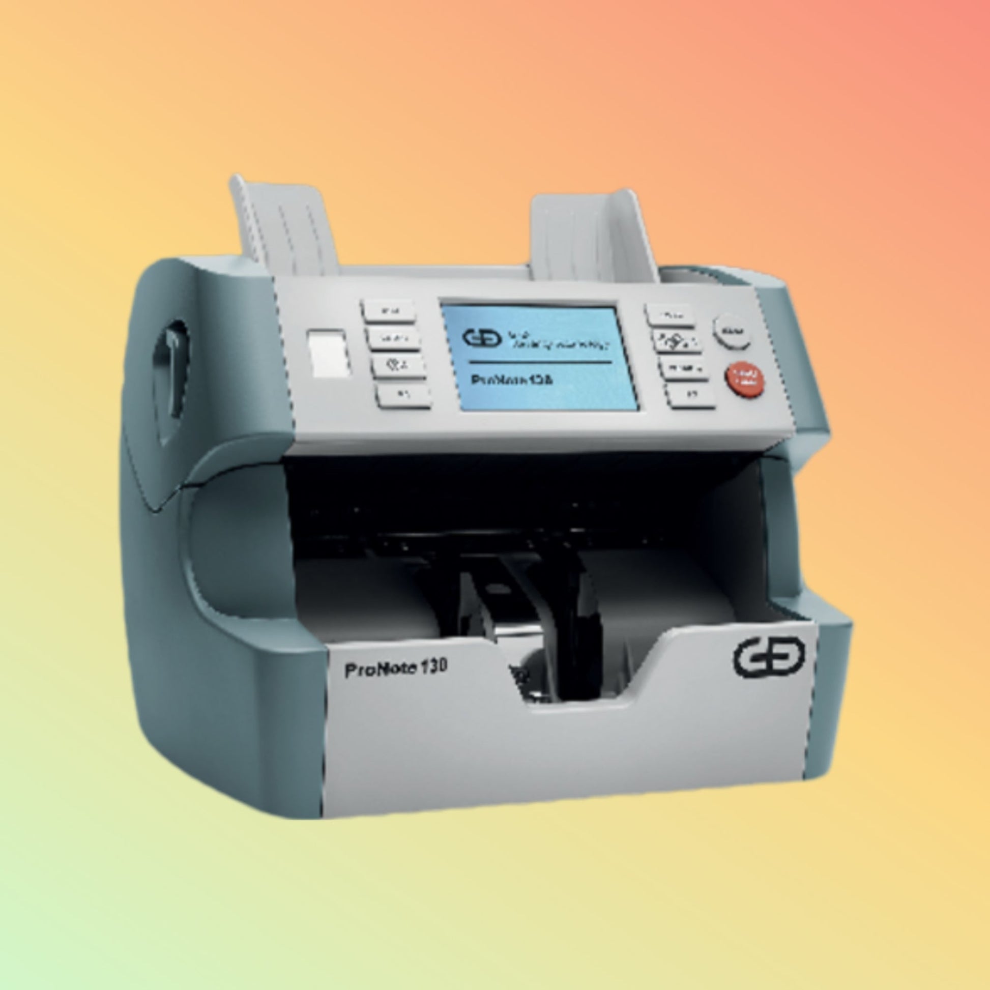 "G&D ProNote 130 Banknote Counter with advanced security features and high-speed counting capability."