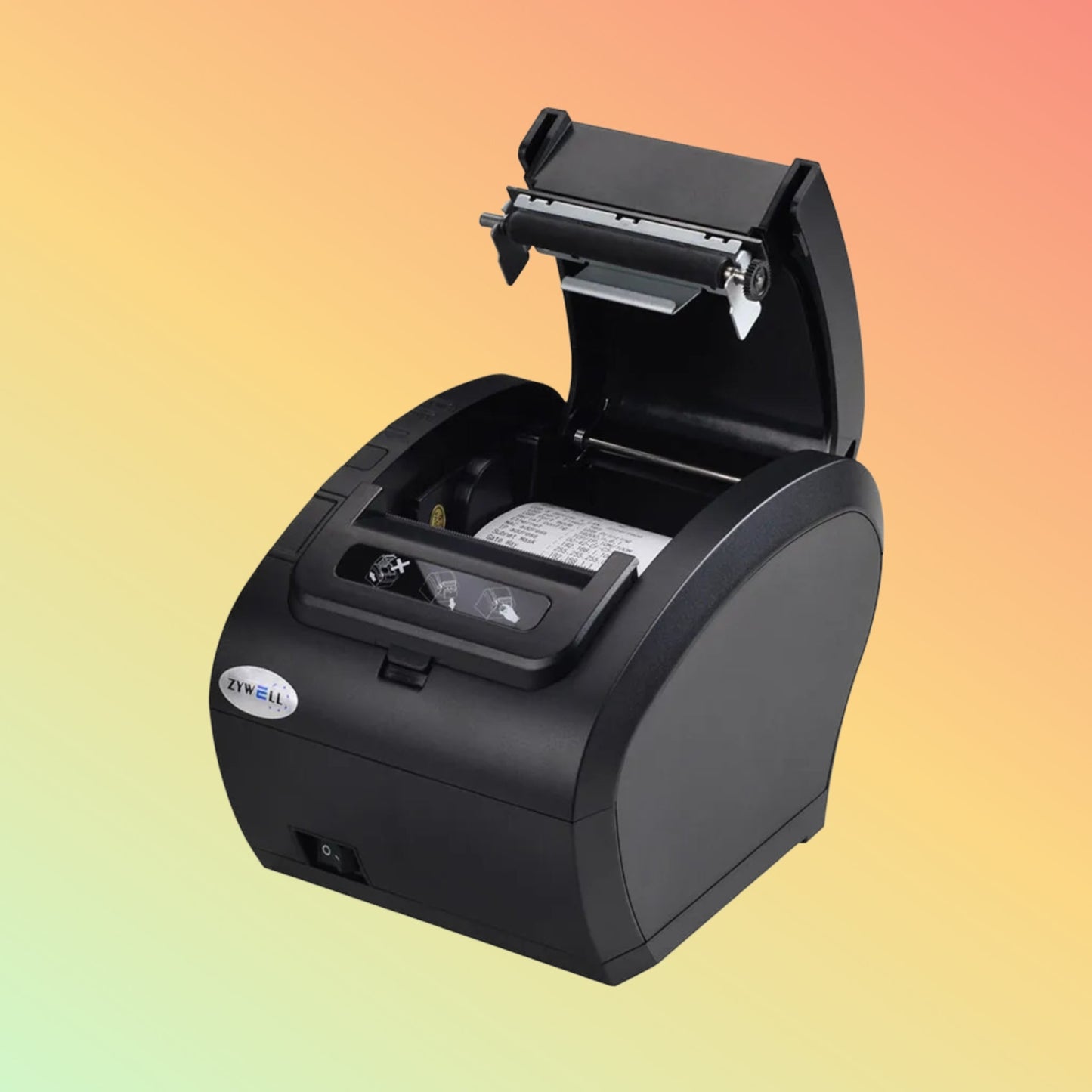 ZYWELL ZY307 Restaurant 80mm Wireless WIFI/BT Impresoras Auto Cutter POS Billing Thermal Receipt Printer