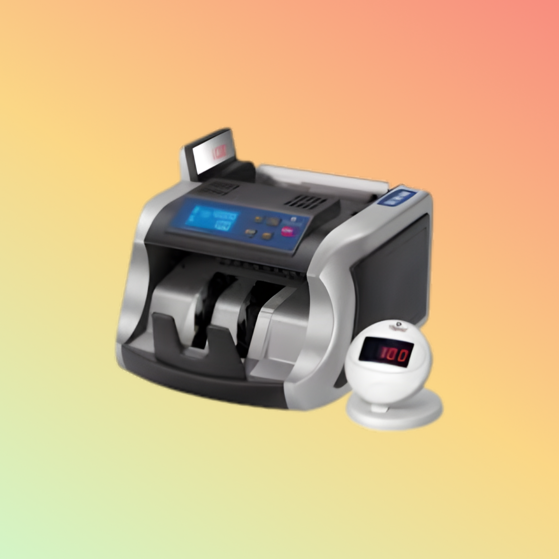 Nigachi NC-75 money counting machine with UV/MG detection feature