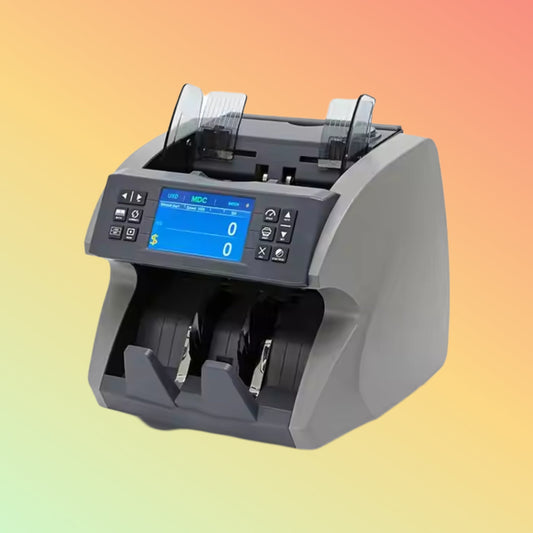 Single Pocket Mix Value Counting Machine With Serial Number Printing Machine