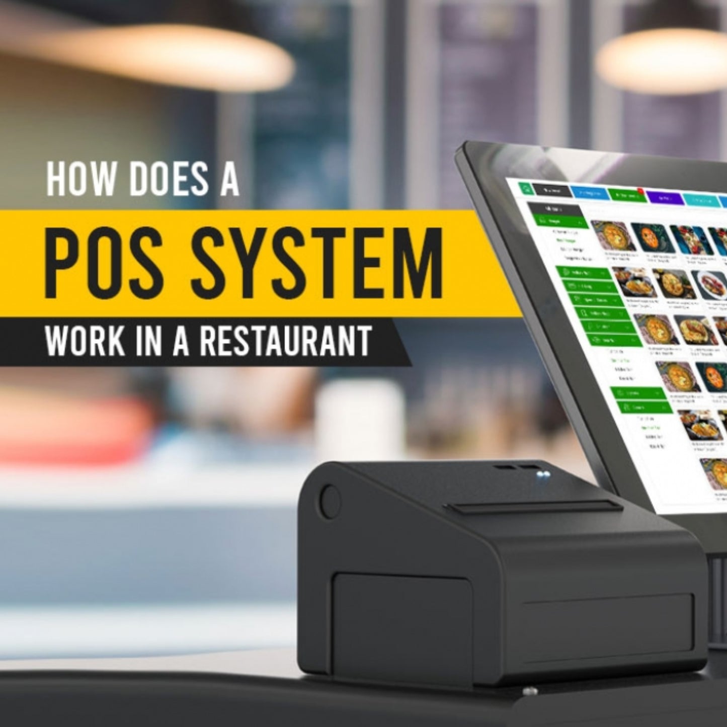 "Cloud-based QUK-POS software interface for seamless operations."