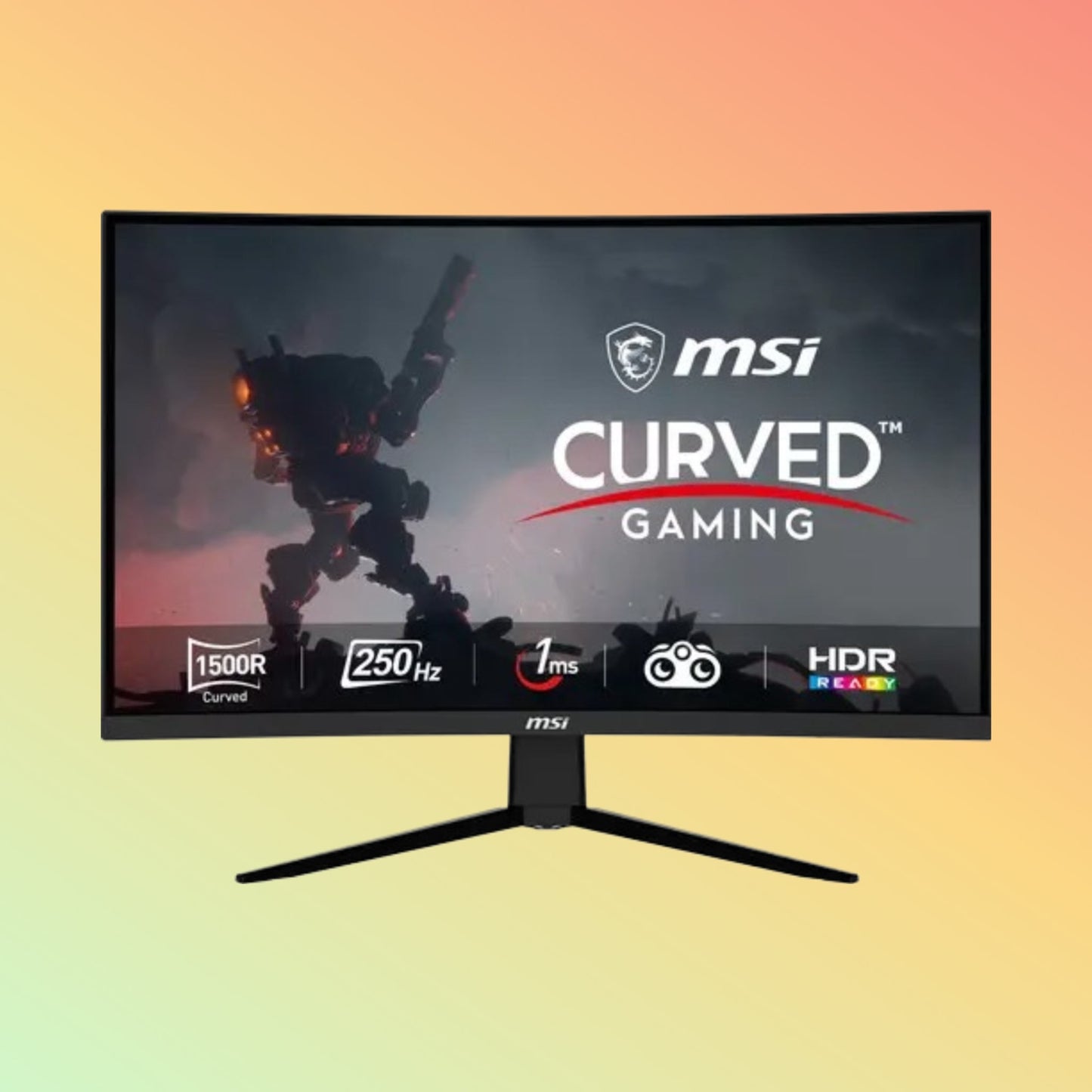 MSI G32C4X Gaming Curved Monitor - 32" FHD (1920 x 1080), VA, HDMI, DP, 300 nits, 250 Hz