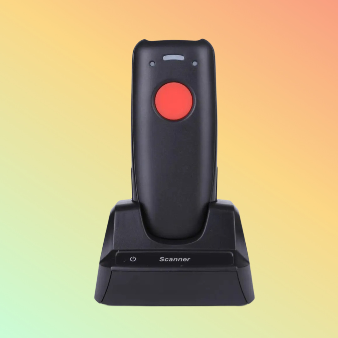 Compact Handheld Barcode Scanner in Wired Mode
