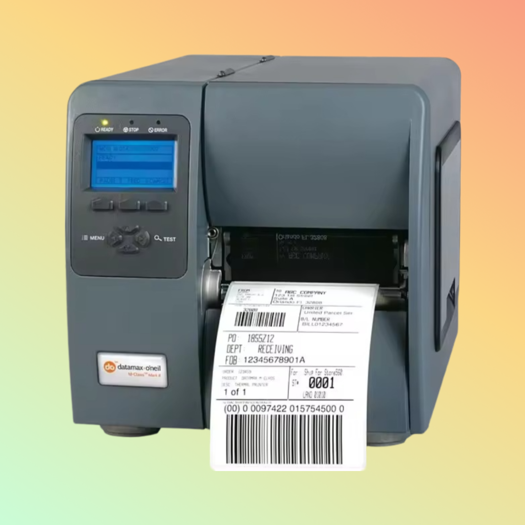 Datamax-O'Neil I-4212e Mark II Industrial Printer – Front View
