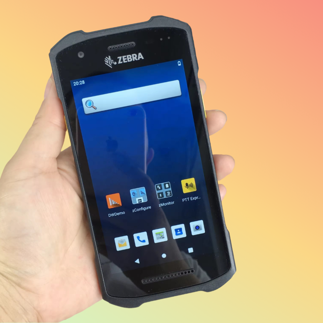 "Zebra TC26CK PDA with IP67 sealing and durable build for harsh environments"
