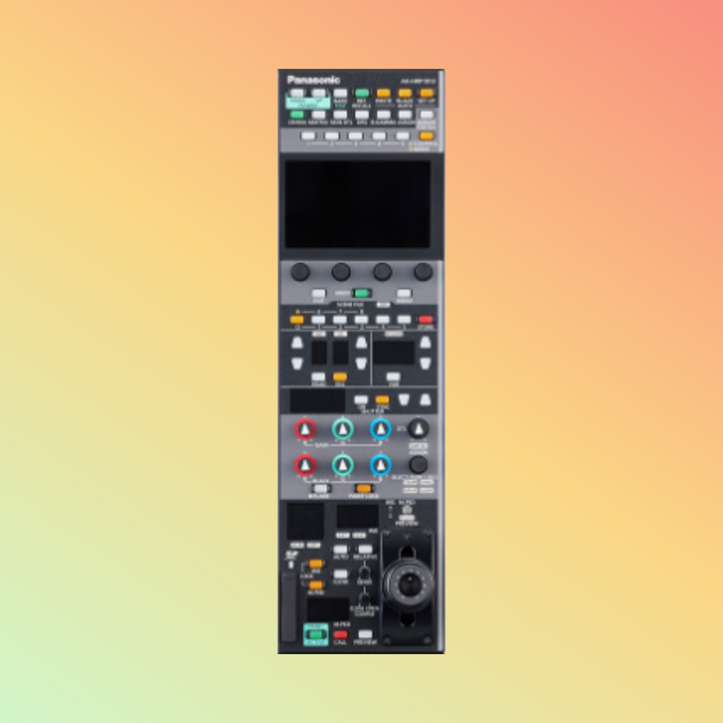 Panasonic Connect Remote Operation Panel (1/4 Rack) - AK-HRP1010