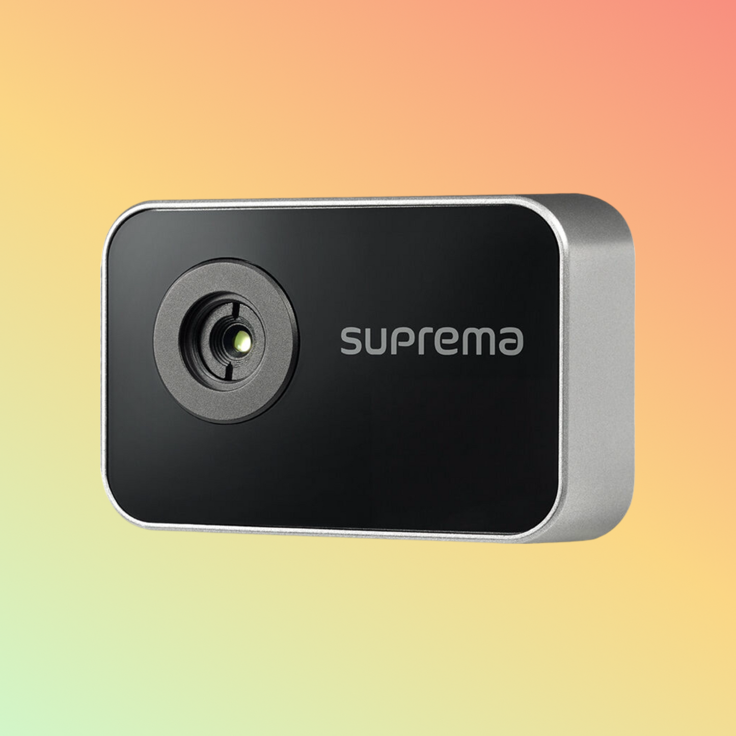 alt="Suprema thermal camera integrated into FaceStation 2 terminal"