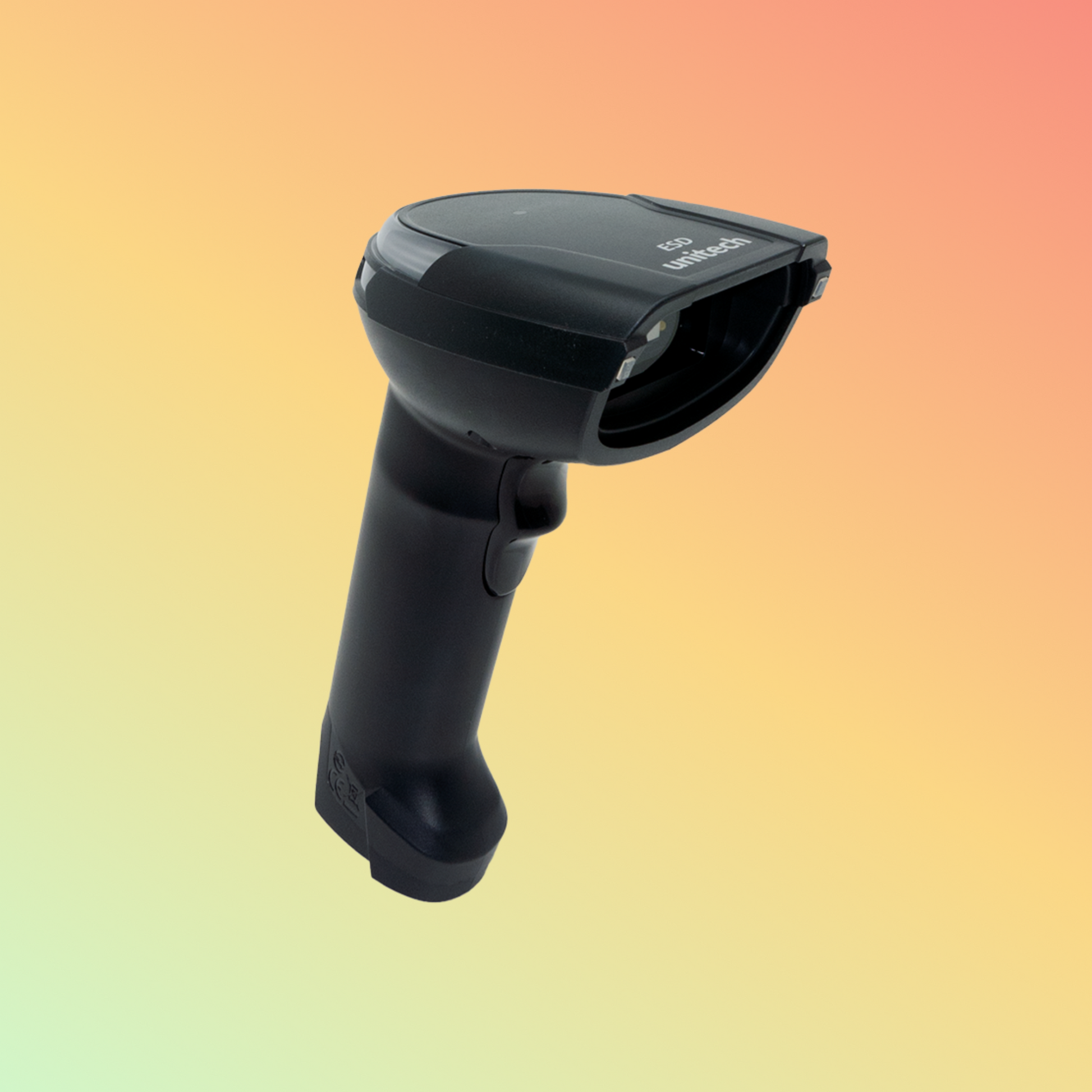 Unitech MS852 DPM ESD barcode scanner in operation