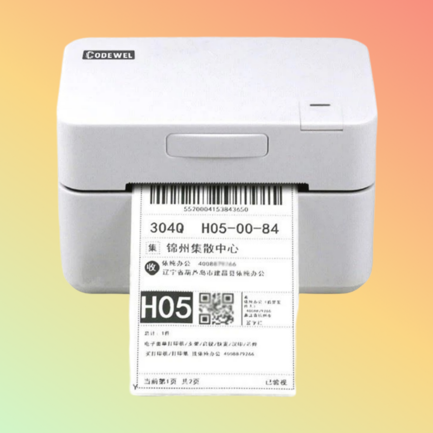 Protable Mini Direct Thermal Printer