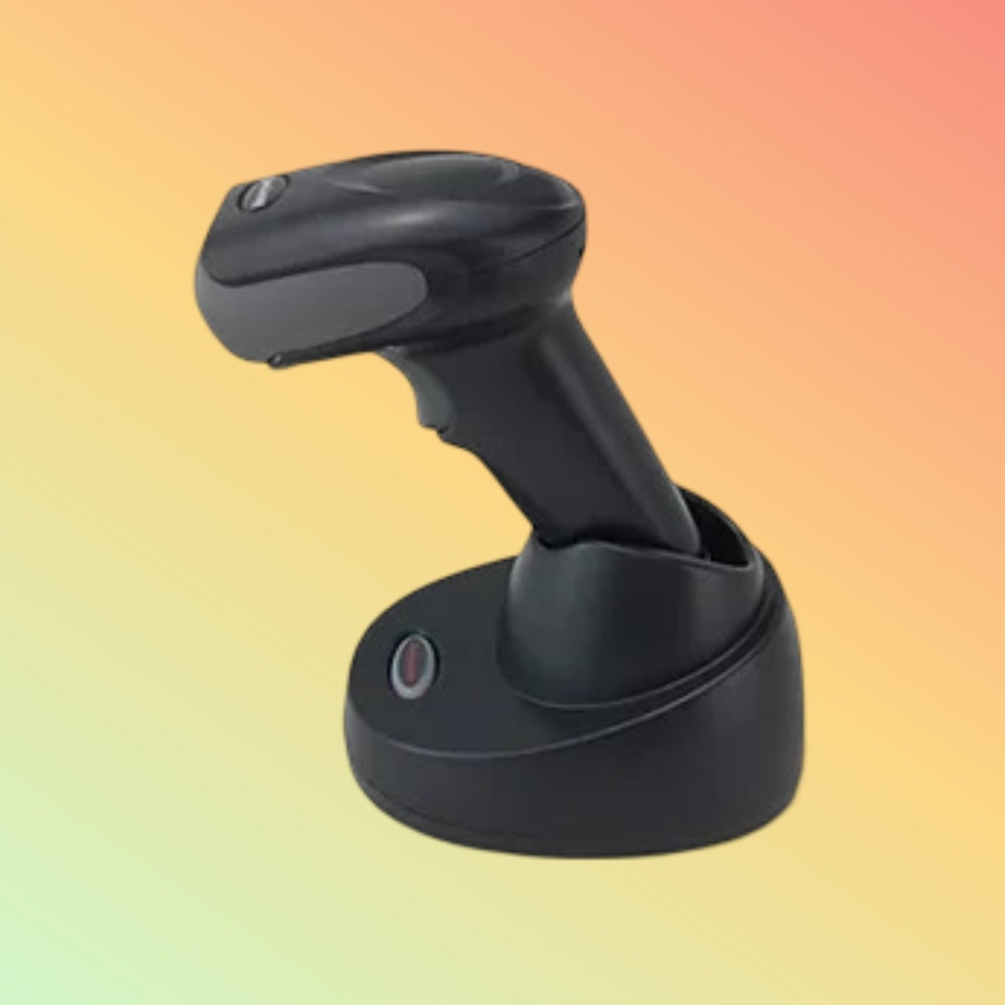 alt="Close-up of Honeywell Xenon 1902 barcode scanner"