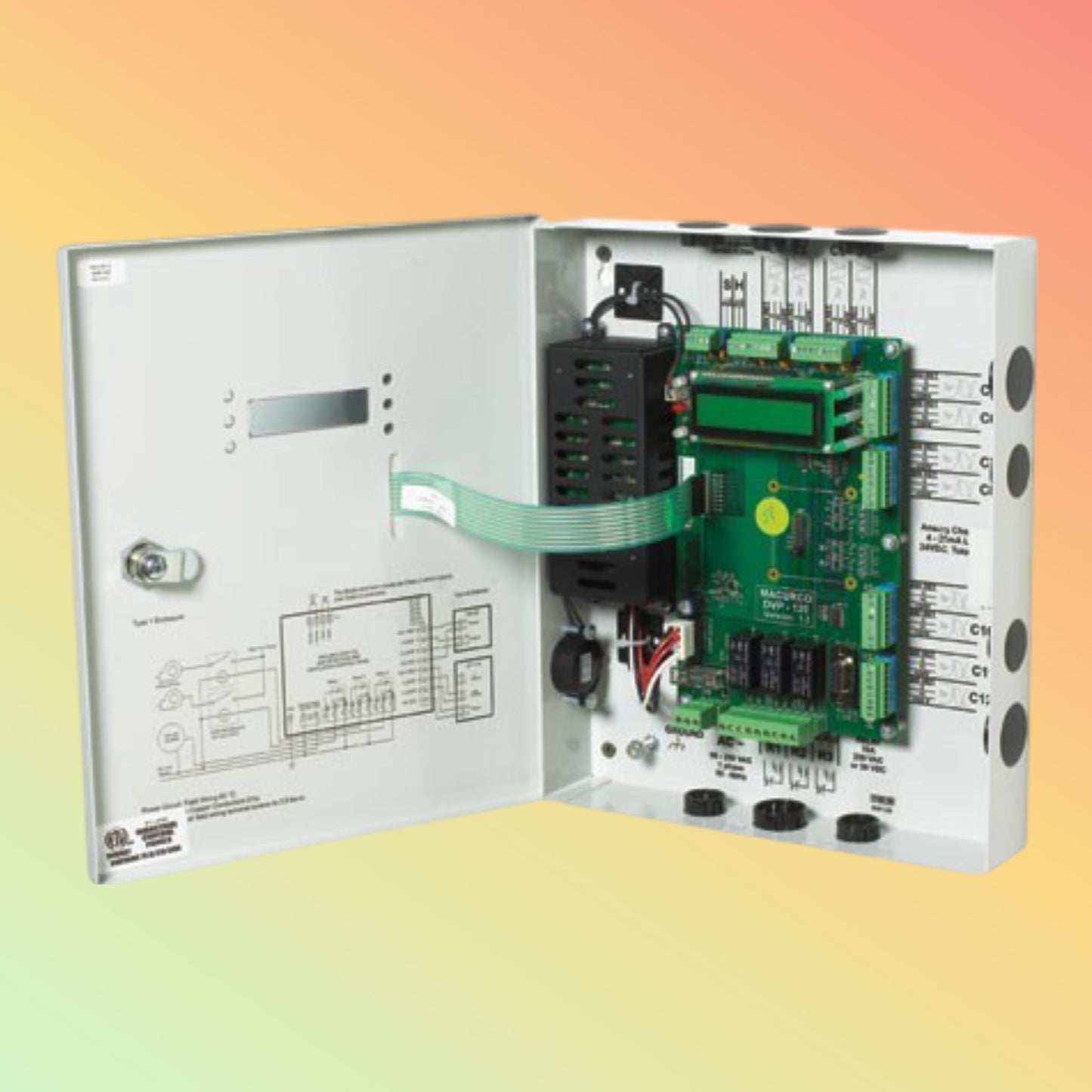 Macurco Detection and Ventilation Control Panel