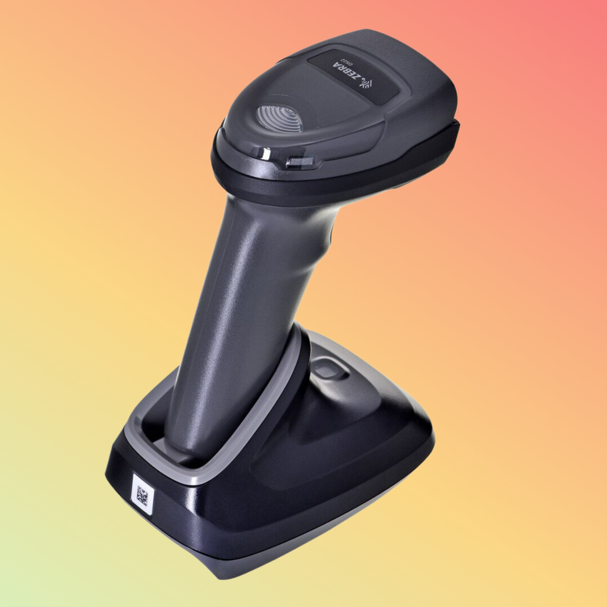 Front view of the DS2278 Barcode Scanner, showcasing its ergonomic design.