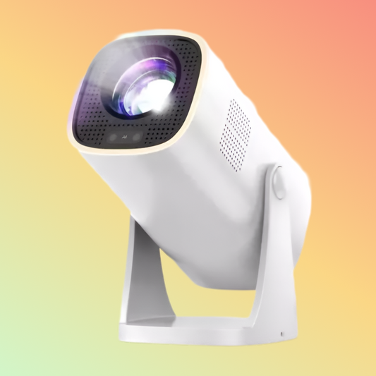 "Philips NeoPix 230 Smart Home Projector with compact design and HD visuals."