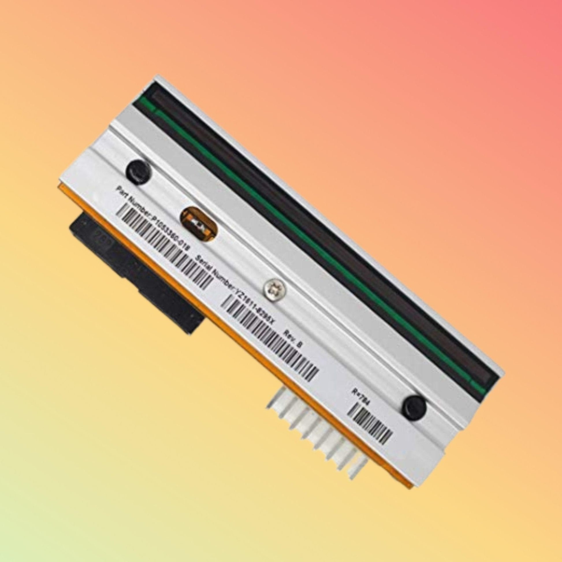 "ZT510 300Dpi Printhead close-up for precise barcode label printing"