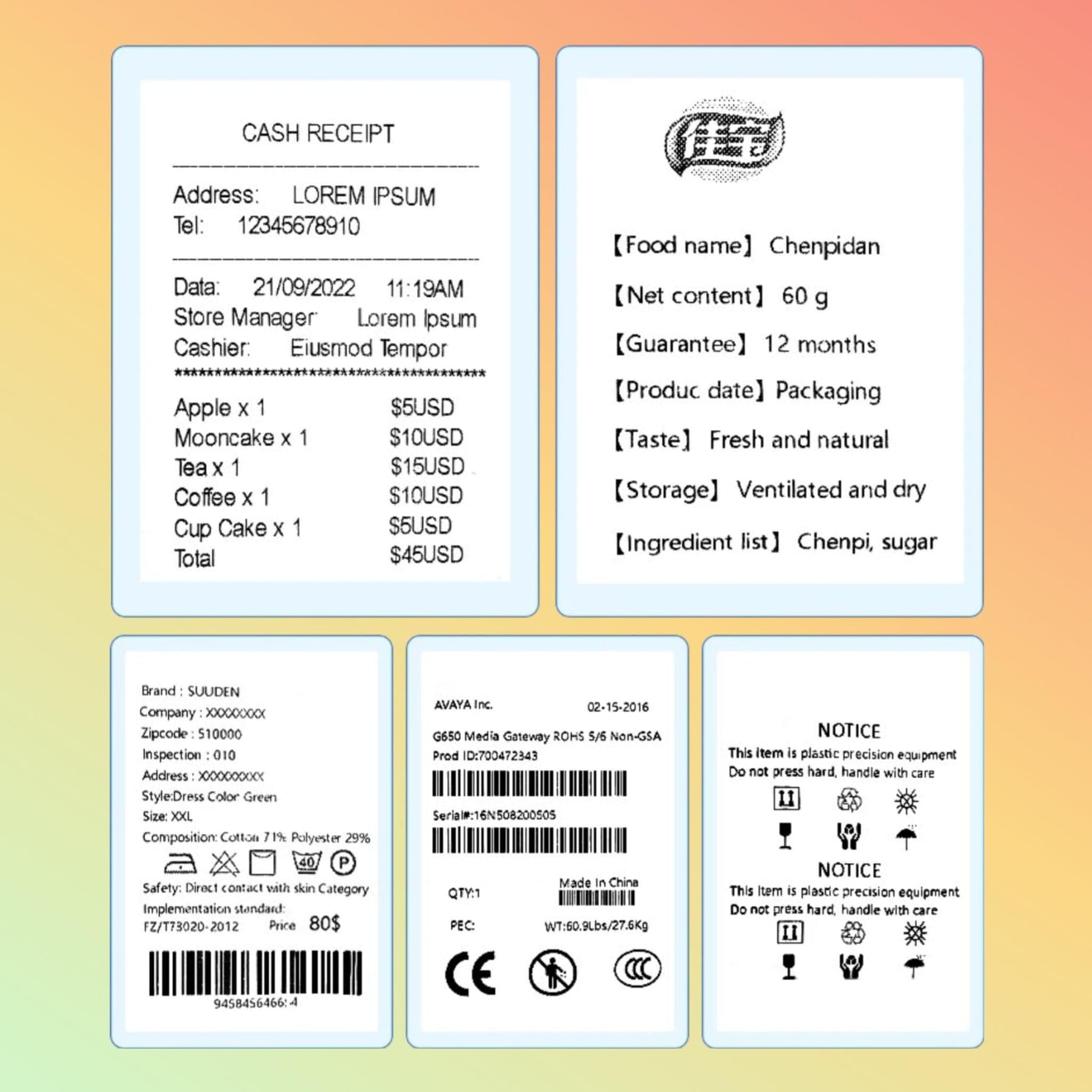 Receipt Printer - Postech PT-R200 - Neotech