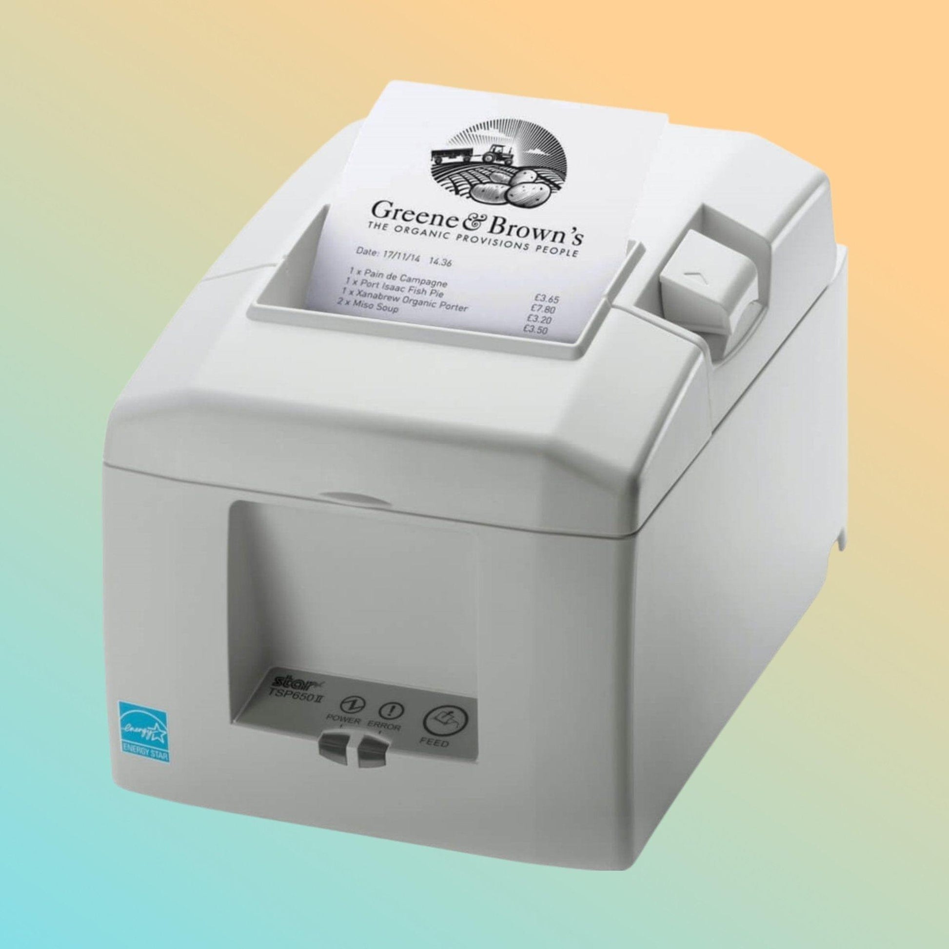 Receipt Printer - Star Star TSP650II White - High-Speed - NEOTECH