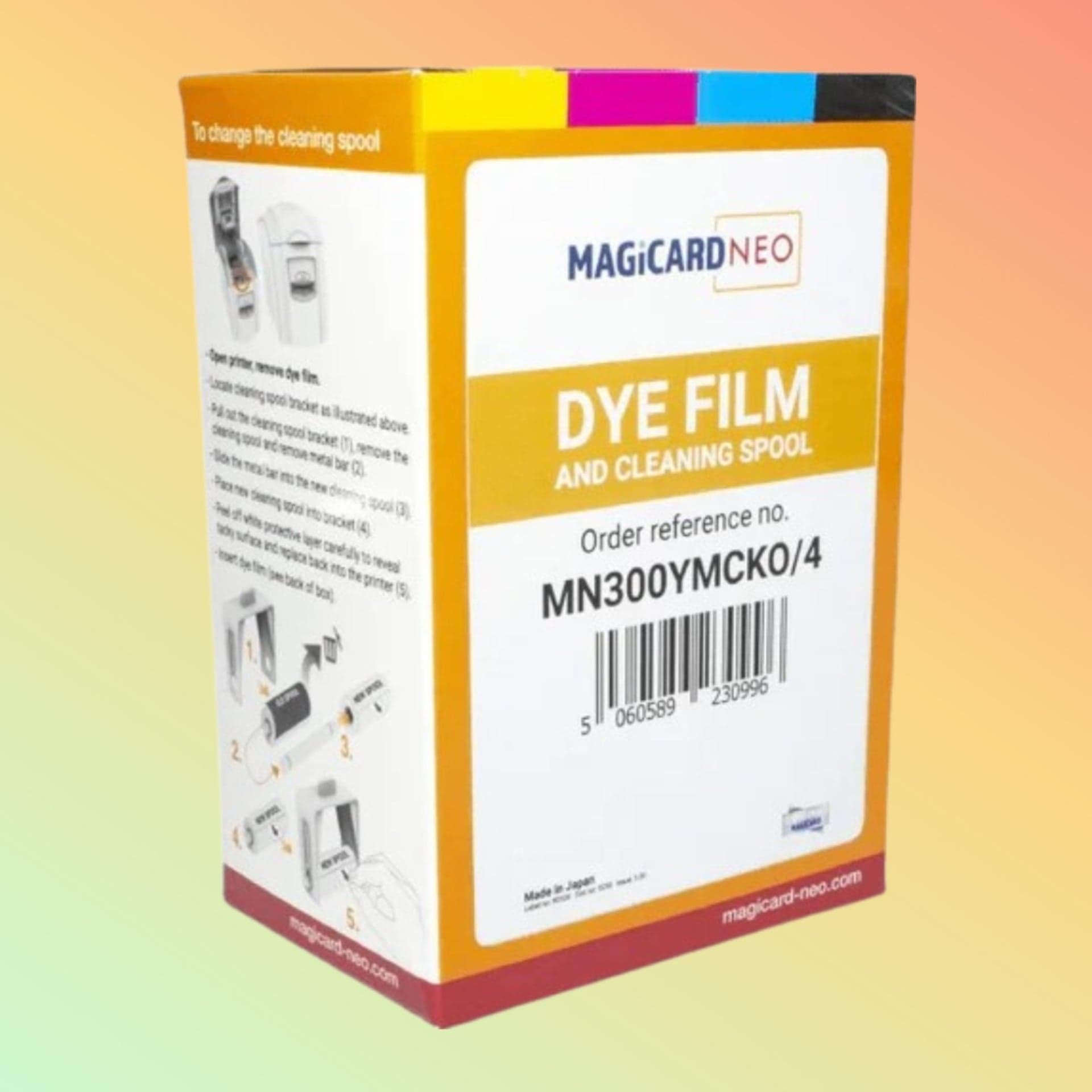 Ribbon Cartridge - Magicard Dye Film Type YMCKO LC1 - NEOTECH