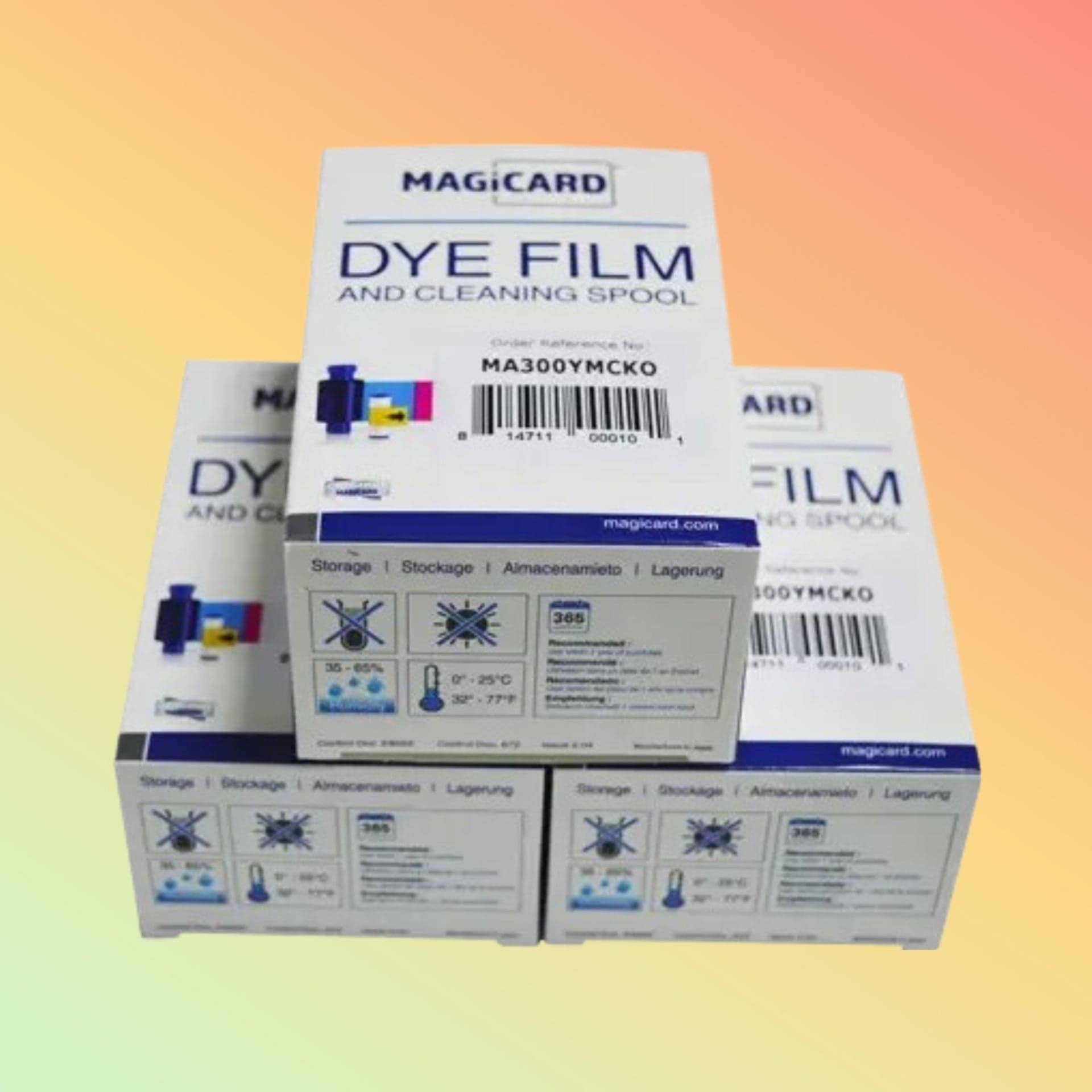 Ribbon Cartridge - Magicard Dye Film Type YMCKO LC1 - NEOTECH