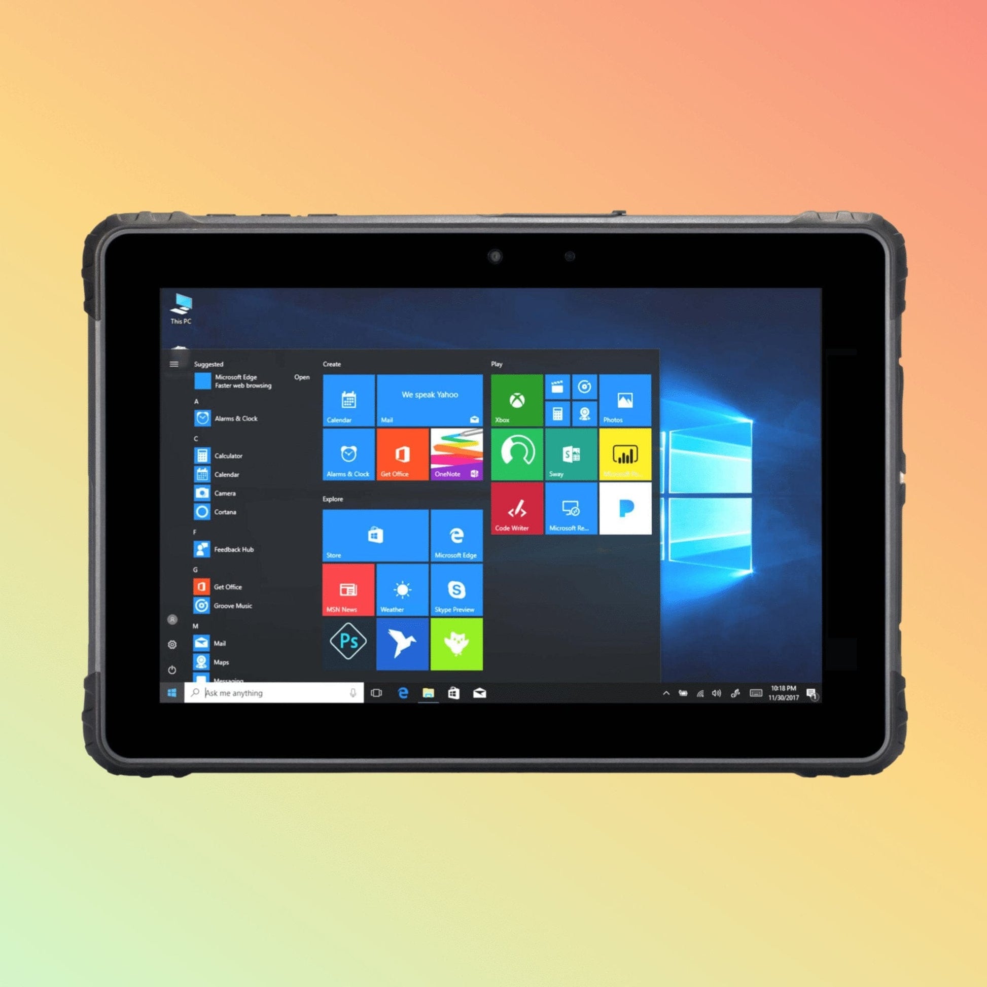 Uniwa UW52 Rugged 10.1 Windows Tablet - NEOTECH