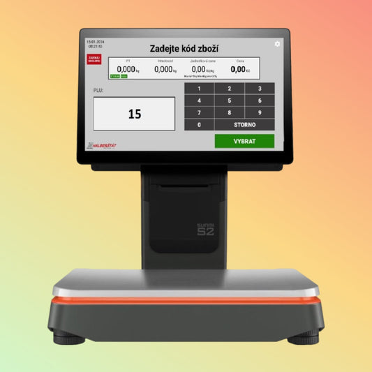 Sunmi S2 Smart Scale Dual Screen - Features dual 15.6" touchscreens, ideal for interactive and customer-facing applications.