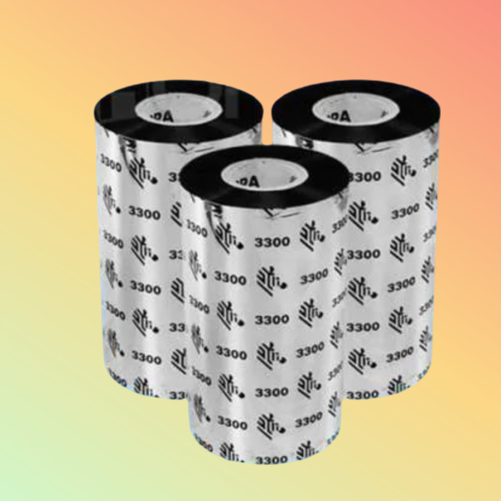 Zebra 3300 (110mm x 74m) Wax/Resin - 12 Rolls/Box - NEOTECH