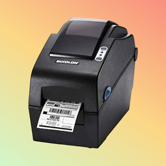 "High-speed Bixolon SLP-D220 direct thermal printer with 300dpi option for retail and logistics, offers cost-efficient label printing."