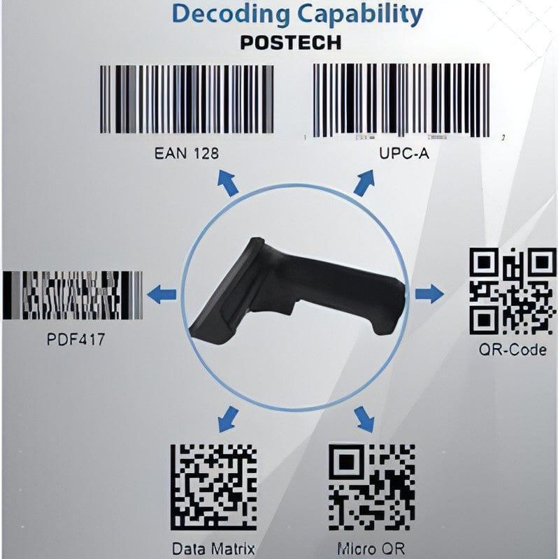 Barcode Scanner - Postech PT-R5520B Wireless - Neotech