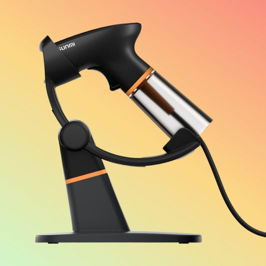 Ergonomic Sunmi NS021 Barcode Scanner with USB connectivity.