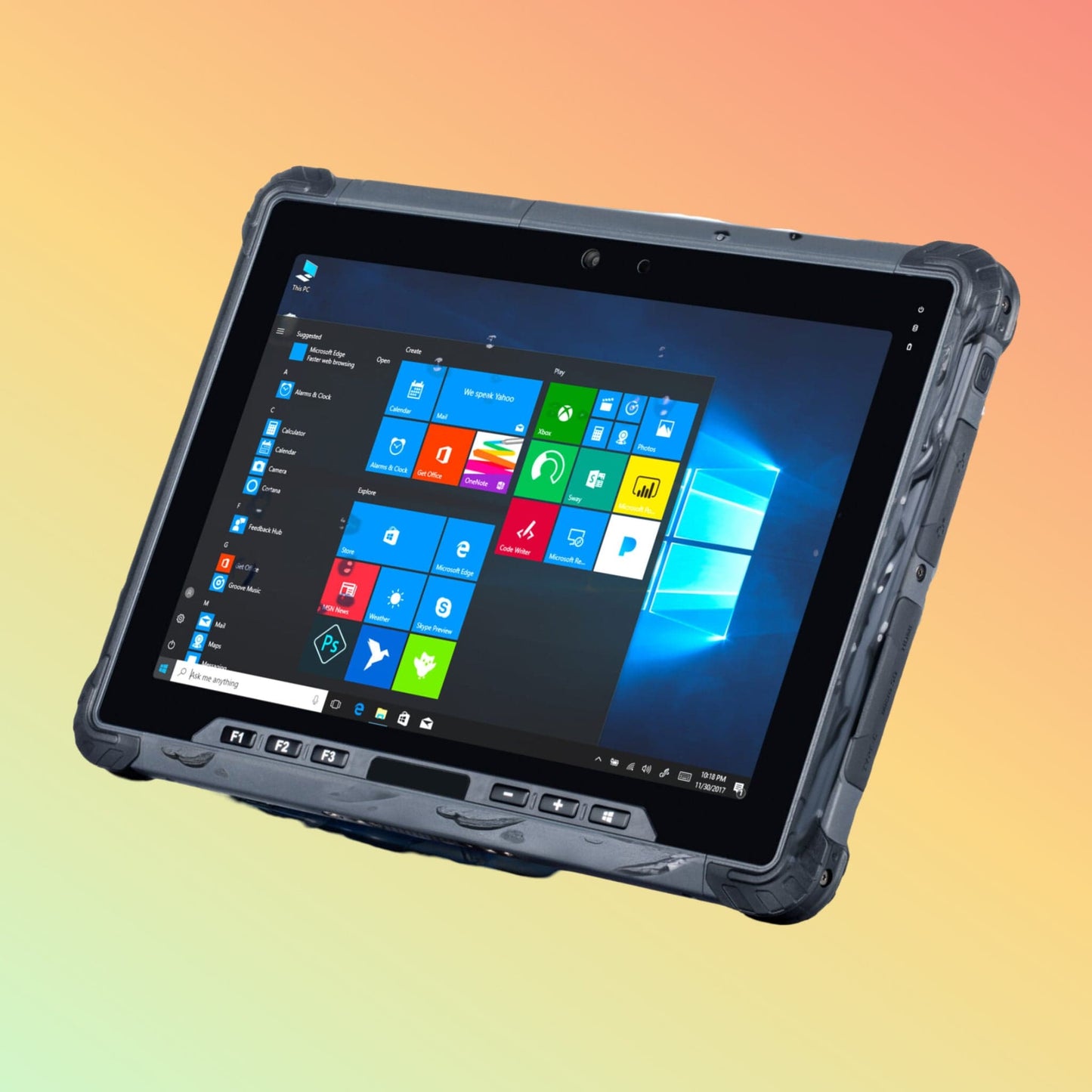 Leishen UW55: 10.1 Rugged Windows Tablet - Neotech