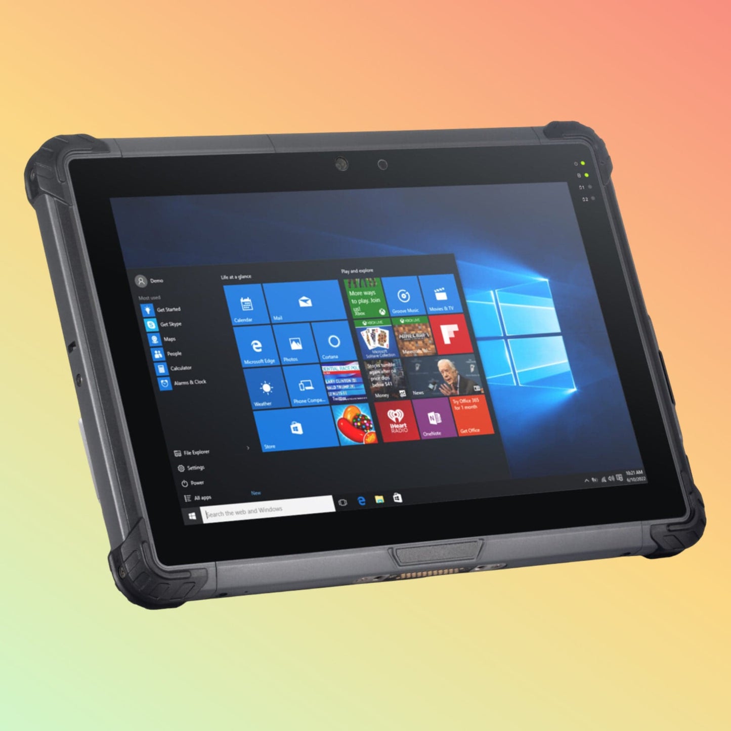 Leishen UW55: 10.1 Rugged Windows Tablet - Neotech